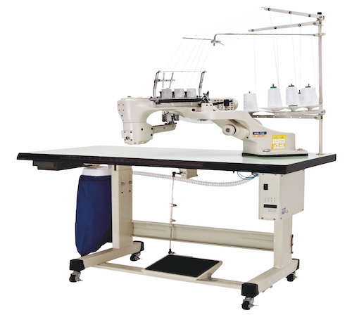 WR-700<span>4-Needle, 6-Thread, Feed-off-The-Arm, Interlock Stitch Machine For Flat Seaming. More Options For Your Efficiency And Convenience.</span>