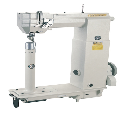 WR-998<span>Single Needle Small, Roller Feed, Postbed Sewing Machine With Wheel Feed , Needle Feed & Driven</span>